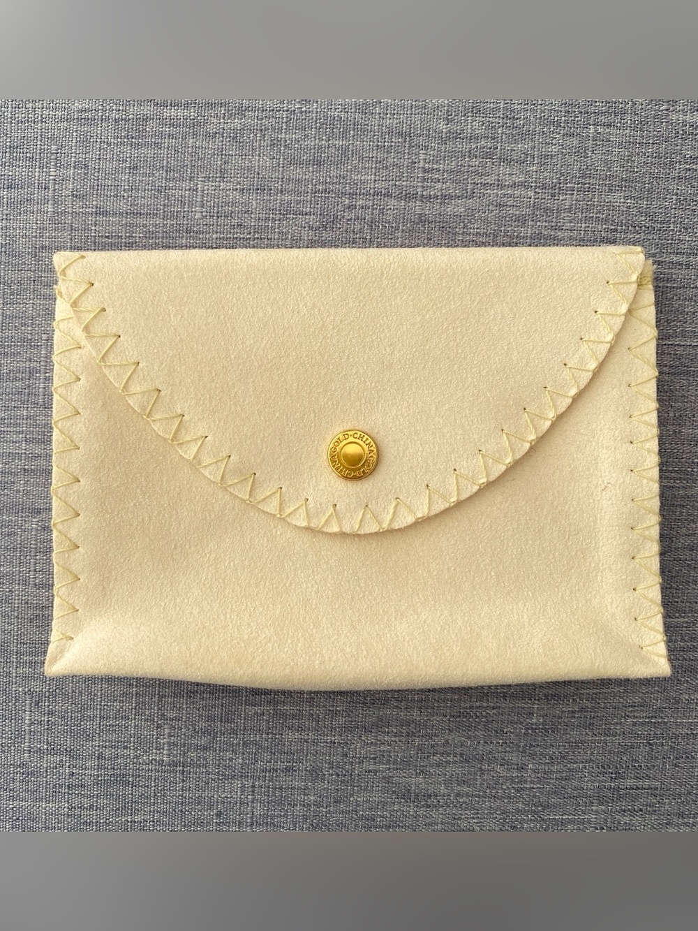 NEW High Quality Cream Like Suede Gift Pouch